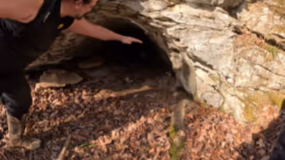 Shocking! Man found cave behind his own house [WATCH]