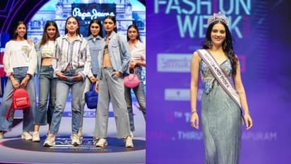 കിരീടധാരണ വേഷത്തില് റാംപില് മിസ് ഗ്രാന്ഡ് ഇന്ത്യ പ്രാച്ചി; ലുലു ഫാഷന് വീക്ക് രണ്ടാം സീസണ് തുടക്കം