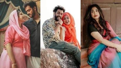 'കണ്ണൊക്കെ നിറയുന്നുണ്ടായിരുന്നു പക്ഷേ ഞാൻ പിടിച്ചു നിന്നു ഗയ്സ്'; റാഫിയില്ലാതെ ദുബൈയിലേക്ക് പറന്ന് മഹീന