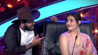 కాజల్ భర్తపై హైపర్ ఆది సెటైర్లు, ముట్టుకోవడానికి ప్రయత్నం.. అందరిముందు పరువు తీసేసిందిగా 