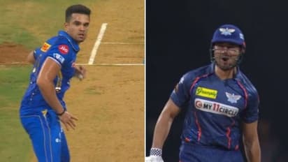 ஸ்டோய்னிஸை வம்புக்கு இழுத்த அர்ஜூன் டெண்டுல்கர் – ஃபைன் போடுவாங்களா? மீம்ஸ் உருவாக்கி கேலி செய்த நெட்டிசன்கள்!