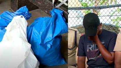 ഷാലിമാർ എക്സ്പ്രസിലെ യാത്രക്കാരന്‍റെ പെരുമാറ്റത്തിൽ സംശയം, സ്ക്വാഡ് പൊക്കി; 13.5 കിലോ കഞ്ചാവുമായി പിടിയിൽ