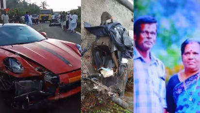 മലപ്പുറത്ത് പോർഷേ കാറും ബൈക്കും, കാസർകോട് സ്കൂട്ടറും കാറും കൂട്ടിയിടിച്ചു; 18കാരനും ദമ്പതികൾക്കും ദാരുണാന്ത്യം