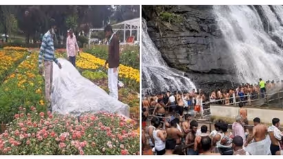 கொளுத்தும் வெயில்.! குற்றாலத்திற்கு டூர் செல்லலாமா.? அருவியில் தண்ணீர் கொட்டுகிறதா.?