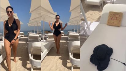 ಬಟ್ಟೆ ಕಳಚಿಟ್ಟು ಈಜುಕೊಳಕ್ಕೆ ಹಾರಿದ ಸನ್ನಿ ಲಿಯೋನ್, ದುಬೈ ವೆಕೇಶನ್ ವಿಡಿಯೋ ವೈರಲ್!