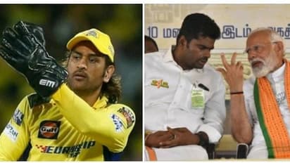 தோனி இன்னும் விளையாடினால் நன்றாக இருக்கும் என நினைப்பது போல்... மோடியும் மீண்டும் பிரதமராகனும்- அண்ணாமலை 