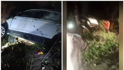 അട്ടപ്പാടിയിൽ കാർ നിയന്ത്രണം വിട്ട് മറിഞ്ഞ് തീപിടിച്ചു