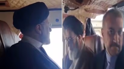 Iran President Raisi's likely last moments captured in video before helicopter crash (WATCH)