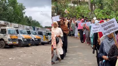 'ശുദ്ധവായുവും ജലവും വേണം'; ഫ്രഷ്‌കട്ട് കോഴി മാലിന്യ സംസ്‌കരണ കേന്ദ്രത്തിലേക്ക് ആയിരങ്ങളുടെ മാര്‍ച്ച് 
