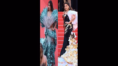 ಕೇನ್ಸ್ ಫಿಲ್ಮ್ ಫೆಸ್ಟಿವಲ್‌ನಲ್ಲಿ 200 ವರ್ಷ ಹಳೆಯ ಭಾರತೀಯ ಸಂಸ್ಕೃತಿ ಸೀರೆಯಲ್ಲಿ ಮಿಂಚಿದ ನಟಿ!