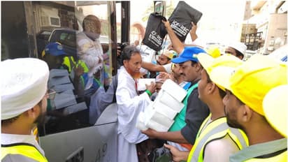 കേരള ഹജ്ജ് കമ്മിറ്റിക്ക് കീഴിലുള്ള ആദ്യ മലയാളി തീർത്ഥാടക സംഘം മക്കയിലെത്തി
