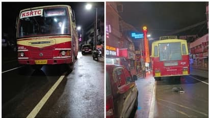 കെഎസ്ആർടിസി ബസ് നടുറോഡിൽ നിർത്തി ഡ്രൈവർ ഭക്ഷണം കഴിക്കാൻ പോയെന്ന് പരാതി; സംഭവം പത്തനംതിട്ട കോന്നിയിൽ