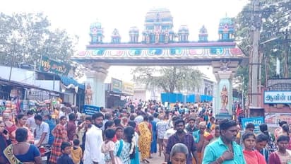 வைகாசி விசாகப் பெருவிழா; கந்தனை காண திருச்செந்தூரில் லட்சக்கணக்கில் குவிந்த பக்தர்கள்