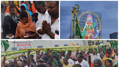 இஸ்லாமியர்களின் பிறை கொடியை ஏற்றி கோவில் திருவிழாவை தொடங்கிய பொதுமக்கள்; மதுரையில் நெகிழ்ச்சி சம்பவம்