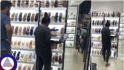 ಬೆಂಗಳೂರಿಗೆ ಐಟಿ ಸಿಟಿ ಹೆಸರು ಬಂದದ್ದು ಸಾರ್ಥಕವಾಯ್ತು; ಚಪ್ಪಲಿ ಖರೀದಿಸುತ್ತಲೇ ಮೀಟಿಂಗ್ ಅಟೆಂಡ್ ಮಾಡಿದ ಟೆಕ್ಕಿ