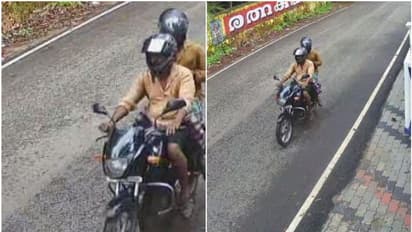 ജോലിയ്ക്ക് പോകുന്നതിനിടെ വീട്ടമ്മയെ ബൈക്കിലെത്തിയവർ തടഞ്ഞുനിർത്തി മാല പൊട്ടിച്ചു; സിസിടിവി ദൃശ്യങ്ങൾ പുറത്ത്