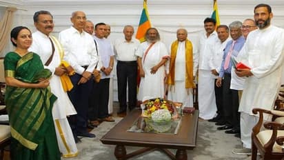 ಶ್ರೀಲಂಕಾದಲ್ಲಿ ಸೀತಾಮಾತೆ ಕುಂಭಾಭಿಷೇಕ ನೆರವೇರಿಸಿದ ಶ್ರೀ ರವಿಶಂಕರ ಗುರೂಜಿ 