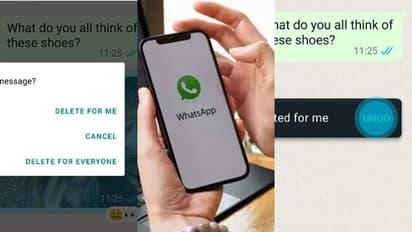 ವಾಟ್ಸ್ಆಪ್ಗೆ ಬಂತು ಹೊಸ ಅಪ್ಡೇಟ್, ಮಿಸ್ ಆಗಿ 'ಡಿಲೀಟ್ ಫಾರ್ ಮೀ' ಒತ್ತಿದ್ರೂ ಈಗ Undo ಮಾಡ್ಬಹುದು!