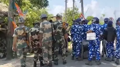 West Bengal: BJP worker's death sparks protests, road blockades in Nandigram; heavy security deployed (WATCH)
