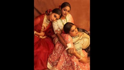 ನಮ್ಮ ಈ ಫೋಟೋಶೂಟ್ ‘ಹೀರಾಮಂಡಿ’ ಲುಕ್ ನಂತೆ ಕಾಣಲ್ವ? ಕೇಳ್ತಿದ್ದಾರೆ ಬೃಂದಾವನದ ಪುಷ್ಪಾ