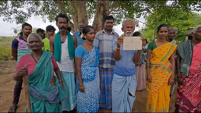 யார் நிலத்தில் யார் கால் வைப்பது? தனியார் நிறுவனத்திற்கு ஆதரவாக வந்த அதிகாரிகளை துரத்தியடித்த கிராம மக்கள்
