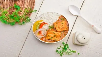 Indulge in the Perfect Weekend Feast: Paneer Lababdaar with Fragrant Rice