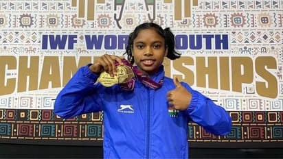 2 साल उम्र में पिता नहीं रहे-मां ने संघर्षों से पाला, वेटलिफ्टर बनी, अब विश्व युवा वेटलिफ्टिंग में जीता गोल्‍ड