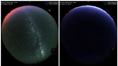 ധ്രുവദീപ്തി നിറ‌ഞ്ഞ ആകാശവും അതിനപ്പുറത്തെ വിസ്മയങ്ങളും; ലഡാക്കിലെ ഭീമൻ ടെലസ്കോപ്പ് പകർത്തിയ ദൃശ്യങ്ങൾ