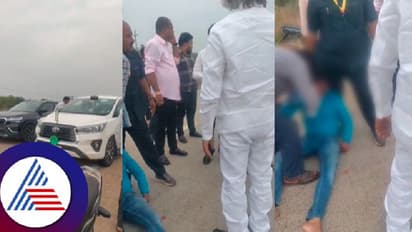 ಕಾಡುಹಂದಿಗೆ ಬೈಕ್ ಡಿಕ್ಕಿ; ಗಾಯಾಳು ಸಹಾಯಕ್ಕೆ ಧಾವಿಸಿ ಬಂದ ಅರಣ್ಯ ಸಚಿವ ಈಶ್ವರ್ ಖಂಡ್ರೆ