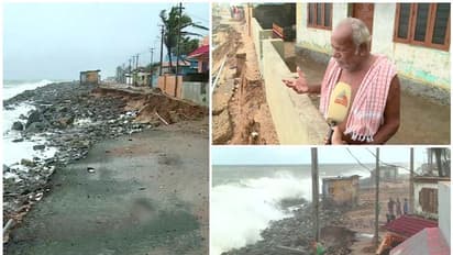 റോഡ് മുഴുവനും കടലെടുത്തു; വീടിന് പുറത്തിറങ്ങാനാകാതെ, ഇനിയെന്ത് എന്നറിയാതെ ഈ മനുഷ്യര്‍