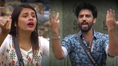 'മിനിറ്റിന് മിനിറ്റിന് സ്വഭാവം മാറുന്നവൾ'; പോരടിച്ച് ജാസ്മിനും അഭിഷേകും, ബോണസ് പോയിന്റ് ആ താരത്തിന്