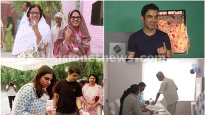 ലോക്സഭാ തെരഞ്ഞെടുപ്പ്: വോട്ടെടുപ്പ് പുരോഗമിക്കുന്നു, സോണിയ, രാഹുൽ, അടക്കം പ്രമുഖർ വോട്ടുരേഖപ്പെടുത്തി