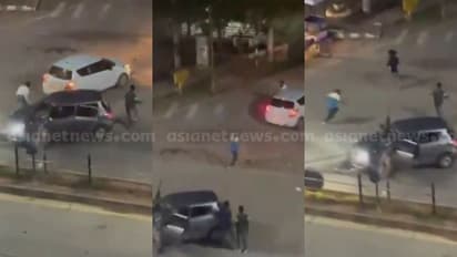 'ഗരുഡ' ഗുണ്ടാ സംഘത്തിലെ അംഗങ്ങൾ ദേശീയപാതയിൽ തെരുവിൽ തല്ലി; കാറിനെ ചൊല്ലി ത‍ര്‍ക്കം, സംഭവം ഉഡുപ്പിയിൽ