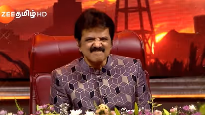 நீ எதுக்கு இங்க வந்து பாடிட்டு இருக்க? மெய் சிலிர்க்க வைத்த போட்டியாளர்! சரிகமப சீசன்-4ன் நெகிழ்ச்சி தருணம்!