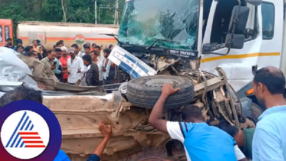 ಕಾರು-ಟ್ರಕ್ ನಡುವೆ ಭೀಕರ ಅಪಘಾತ; ಮಗು ಸೇರಿ 6 ಮಂದಿ ಸ್ಥಳದಲ್ಲೇ ದುರ್ಮರಣ!