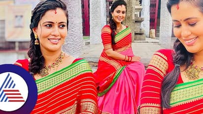 ರೇಷ್ಮೆ ಸೀರೆಯುಟ್ಟು ಮುದ್ದಾಗಿ ನಗೆ ಬೀರಿದ ಸೀರಿಯಲ್‌ 'ಗೊಂಬೆ', ನಿಜವಾದ ಡಾಲ್‌ ನೀವೇ ಅಂದ್ರು ಫ್ಯಾನ್ಸ್‌