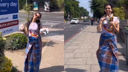 Woman Turns Heads in London Streets by Sporting Lungi, Internet Buzzes [WATCH]