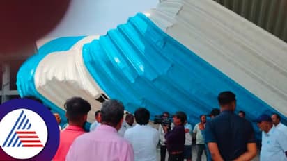 ಕಲಬುರಗಿ: ತ್ಯಾಜ್ಯ ಸಂಸ್ಕರಣೆಗೂ ಮುನ್ನವೇ ಮುರಿದು ಬಿದ್ದ ಘಟಕ