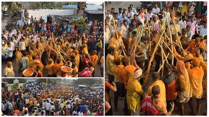 ಗುಮ್ಮಟನಗರಿಯಲ್ಲೊಂದು ವಿಚಿತ್ರ ಜಾತ್ರೆ, 1001 ಬಡಿಗೆಗಳಿಂದ ಪರಸ್ಪರ ಬಡಿದಾಡಿಕೊಂಡ್ರೂ ಆಗಲ್ವಂತೆ ಪೆಟ್ಟು, ಗಾಯ!