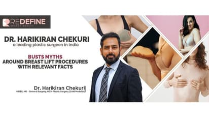 Dr. Harikiran Chekuri, a leading plastic surgeon busts myths with facts regarding breast lift procedures