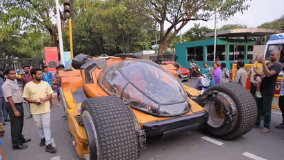 சென்னையில் வலம் வரும் ‘புஜ்ஜி’ கார்! பிரபாஸின் கல்கி படத்தில் பயன்படுத்திய எதிர்கால கார்!