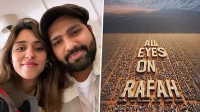 Rohit Sharma's wife Ritika Sajdeh faces backlash for 'All Eyes on Rafah' Instagram post
