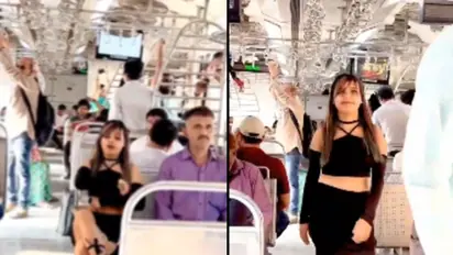Viral Video: Anger Arises Over Video of Woman's "Inappropriate" Dance in Mumbai Train, Rail Officials React