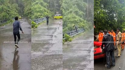 സുഹൃത്തിനോട് വീഡിയോ എടുക്കാൻ പറഞ്ഞു, പിന്നാലെ പാലത്തിൽ നിന്ന് യുവാവ് പുഴയിലേക്ക് ചാടി; രക്ഷകരായി ഫയർഫോഴ്സ്