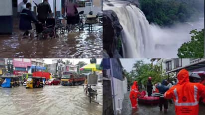 തോരാതെ മഴ, തീരാതെ ദുരിതം; സംസ്ഥാനത്ത് കനത്ത മഴ, തലസ്ഥാനം വെള്ളത്തിൽ മുങ്ങി, കളമശേരിയിൽ ആളുകളെ ഒഴുപ്പിക്കുന്നു