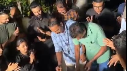 ഉണ്ണി മുകുന്ദന് ചിത്രം 'മാർക്കോ'യുടെ സെറ്റിൽ ജന്മദിനാഘോഷങ്ങള്