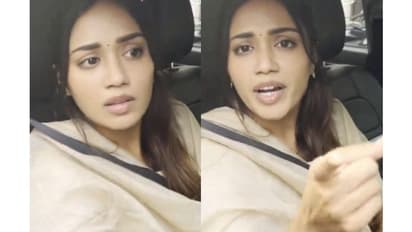 கார் டிக்கியை ஓபன் பண்ண முடியாது... சோதனை செய்ய வந்த போலீஸ்... போனை தட்டிவிட்டு நிவேதா பெத்துராஜ் அடாவடி