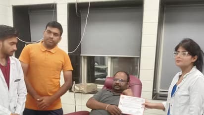 ಅಪರೂಪದ ಬಾಂಬೆ ಬ್ಲಡ್ ನೀಡಿ ಮಹಿಳೆಯ ಪ್ರಾಣ ಉಳಿಸಲು 440 ಕಿಮೀ ಚಲಿಸಿದ ವ್ಯಕ್ತಿ!