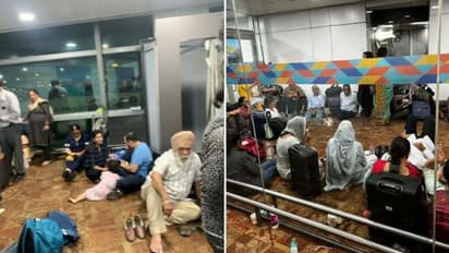 ಬರೋಬ್ಬರಿ 30 ಗಂಟೆ ಬಳಿಕ ಟೇಕ್ ಆಫ್ ಏರ್ ಇಂಡಿಯಾ ವಿಮಾನ; ಪ್ರಯಾಣಿಕರ ಸ್ಥಿತಿ ದೇವರಿಗೆ ಪ್ರೀತಿ!