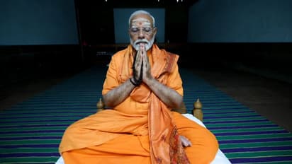 PM Modi meditates at Vivekananda Rock Memorial in Kanyakumari; first video and photos surface (WATCH)